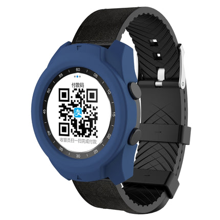 For Ticwatch Pro 2020 / Ticwatch Pro Universal Silicone Protective Case(Dark Blue)-garmade.com
