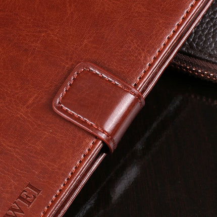 For Samsung Galaxy Note 20 5G idewei Crazy Horse Texture Horizontal Flip Leather Case with Holder & Card Slots & Wallet(Brown)-garmade.com