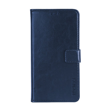 For Samsung Galaxy Note 20 Ultra idewei Crazy Horse Texture Horizontal Flip Leather Case with Holder & Card Slots & Wallet(Dark Blue)-garmade.com