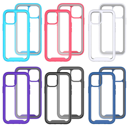 For iPhone 12 mini Starry Sky Solid Color Series Shockproof PC + TPU Protective Case(Royal Blue)-garmade.com
