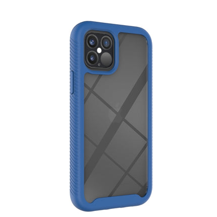 For iPhone 12 / 12 Pro Starry Sky Solid Color Series Shockproof PC + TPU Protective Case(Royal Blue)-garmade.com
