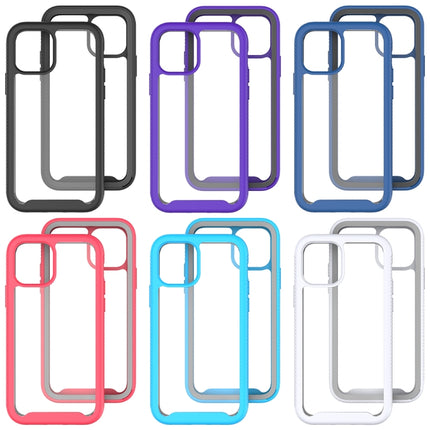 For iPhone 12 / 12 Pro Starry Sky Solid Color Series Shockproof PC + TPU Protective Case(Royal Blue)-garmade.com