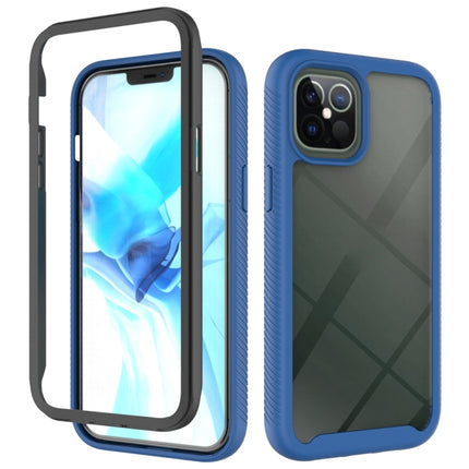 For iPhone 12 Pro Max Starry Sky Solid Color Series Shockproof PC + TPU Protective Case(Royal Blue)-garmade.com
