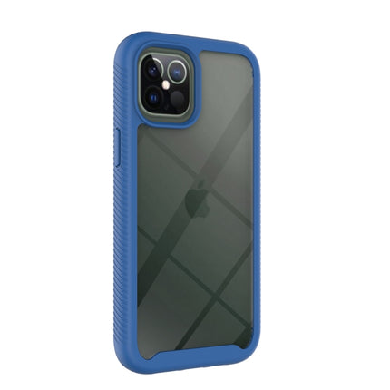 For iPhone 12 Pro Max Starry Sky Solid Color Series Shockproof PC + TPU Protective Case(Royal Blue)-garmade.com