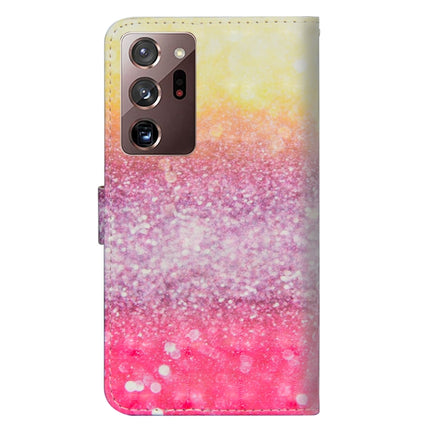 For Samsung Galaxy Note 20 Ultra 3D Painting Pattern Horizontal Flip TPU + PU Leather Case with Holder & Card Slots & Wallet(Gradient Color)-garmade.com