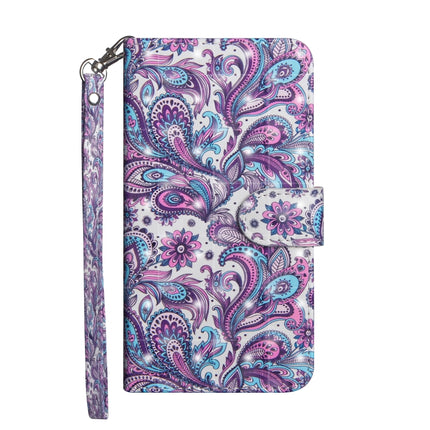 For Samsung Galaxy Note 20 Ultra 3D Painting Pattern Horizontal Flip TPU + PU Leather Case with Holder & Card Slots & Wallet(Swirl Pattern)-garmade.com