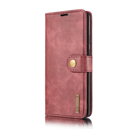 For Samsung Galaxy Note20 Ultra DG.MING Crazy Horse Texture Flip Detachable Magnetic Leather Case with Holder & Card Slots & Wallet(Red)-garmade.com