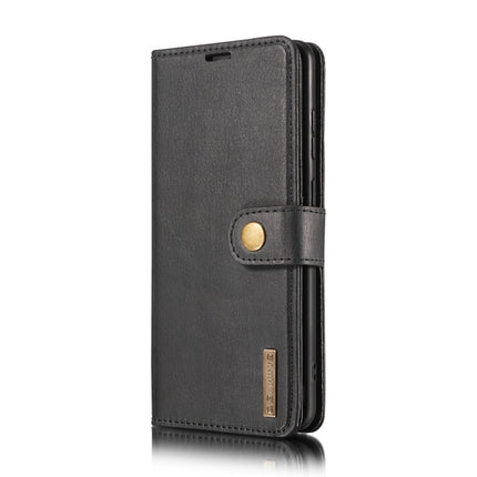 For Samsung Galaxy Note20 Ultra DG.MING Crazy Horse Texture Flip Detachable Magnetic Leather Case with Holder & Card Slots & Wallet(Black)-garmade.com