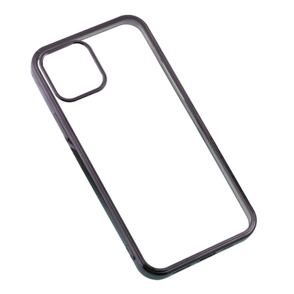 For iPhone 12 / 12 Pro Ultra-thin Plating TPU Protective Soft Case(Black)-garmade.com