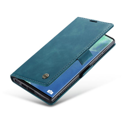 For Samsung Galaxy Note20 Ultra CaseMe Multifunctional Horizontal Flip Leather Case, with Card Slot & Holder & Wallet(Blue)-garmade.com