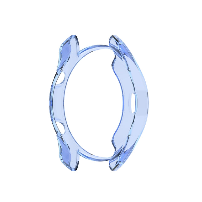 For Samsung Galaxy Watch 3 41mm Transparent TPU Watch Protective Case(Blue)-garmade.com