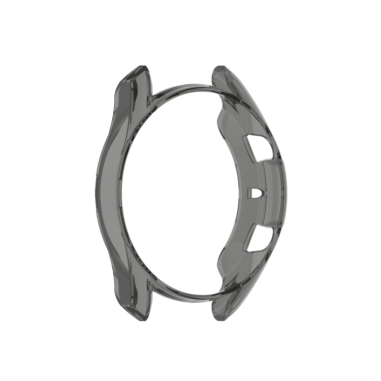 For Samsung Galaxy Watch 3 45mm Transparent TPU Watch Protective Case(Black)-garmade.com