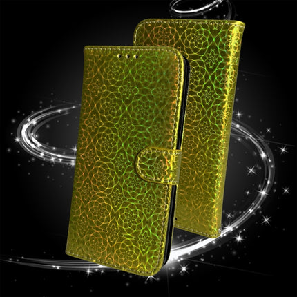 For Samsung Galaxy Note20 Ultra Solid Color Colorful Magnetic Buckle Horizontal Flip PU Leather Case with Holder & Card Slots & Wallet & Lanyard(Gold)-garmade.com