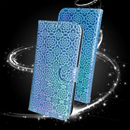 For Samsung Galaxy Note20 Ultra Solid Color Colorful Magnetic Buckle Horizontal Flip PU Leather Case with Holder & Card Slots & Wallet & Lanyard(Sky Blue)-garmade.com