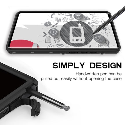 For Samsung Galaxy Note20 5G RedPepper Shockproof Scratchproof Dust-proof PC + TPU Protective Case(Black)-garmade.com