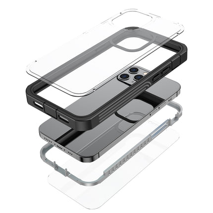 For iPhone 12 Pro Max RedPepper Shockproof Scratchproof Dust-proof PC + TPU Protective Case(Transparent)-garmade.com