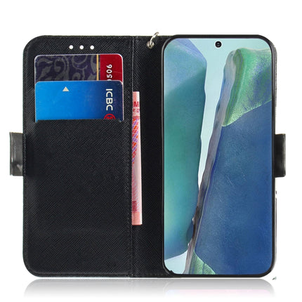 For Samsung Galaxy Note20 3D Colored Drawing Horizontal Flip Leather Case with Holder & Card Slots & Wallet & Lanyard(Angry Bear)-garmade.com