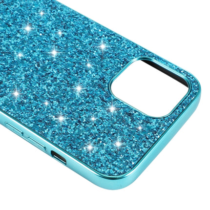 For iPhone 12 mini Glitter Powder Shockproof TPU Protective Case(Silver)-garmade.com