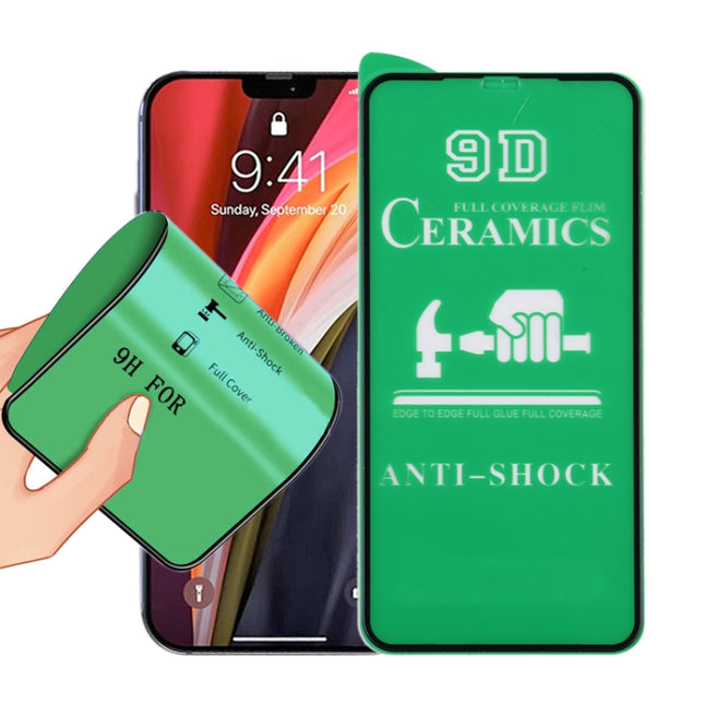 For iPhone 12 / 12 Pro 9D Full Screen Full Glue Ceramic Film-garmade.com