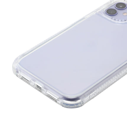 For iPhone 12 mini 3 In 1 Dreamland PC + TPU Solid Color Transparent Border Protective Case(Silver)-garmade.com