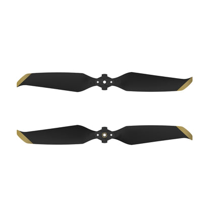 1 Pair Sunnylife 7238F-1 For DJI Mavic Air 2 Low Noise Quick-release Propellers(Gold)-garmade.com