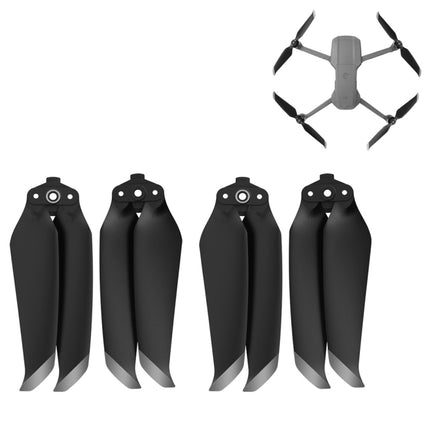 2 Pairs Sunnylife 7238F-2 For DJI Mavic Air 2 / Air 2S Low Noise Quick-release Propellers(Silver)-garmade.com