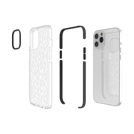 For iPhone 12 Pro Max Shockproof Diamond Texture TPU Protective Case(Black)-garmade.com