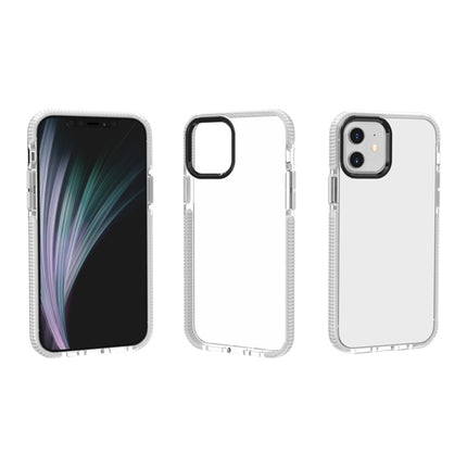 For iPhone 12 / 12 Pro Shockproof High Transparency TPU Protective Case(White)-garmade.com