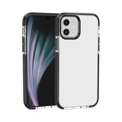 For iPhone 12 / 12 Pro Shockproof High Transparency TPU Protective Case(Black)-garmade.com
