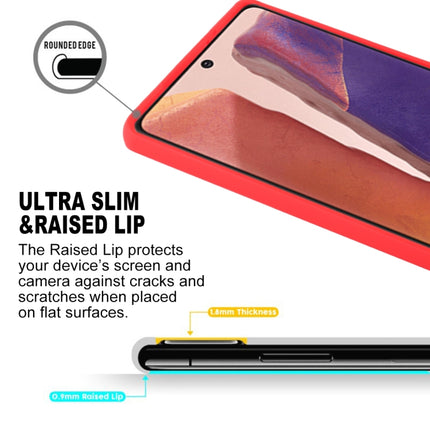 For Samsung Galaxy Note20 GOOSPERY SOFT FEELING Liquid TPU Drop-proof Soft Case(Apricot)-garmade.com