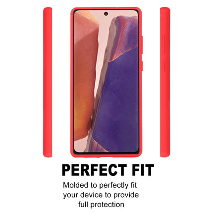 For Samsung Galaxy Note20 GOOSPERY SOFT FEELING Liquid TPU Drop-proof Soft Case(Pink)-garmade.com