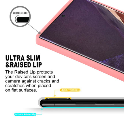 For Samsung Galaxy Note20 Ultra GOOSPERY SOFT FEELING Liquid TPU Drop-proof Soft Case(Red)-garmade.com
