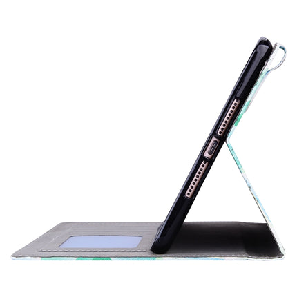 For iPad mini (2019) Horizontal Flip Leather Case, with Card Slots & Holder & Photo Frame(Cartoon Panda)-garmade.com