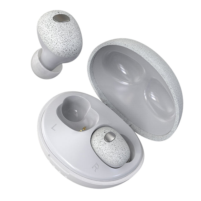 Calante T2S 5D Sound Effect Bluetooth 5.0 Wireless Bluetooth Earphone with Magnetic Charging Box, Support Call & Siri(White)-garmade.com