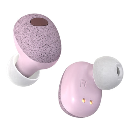 Calante T2S 5D Sound Effect Bluetooth 5.0 Wireless Bluetooth Earphone with Magnetic Charging Box, Support Call & Siri(Cherry Blossom Pink)-garmade.com