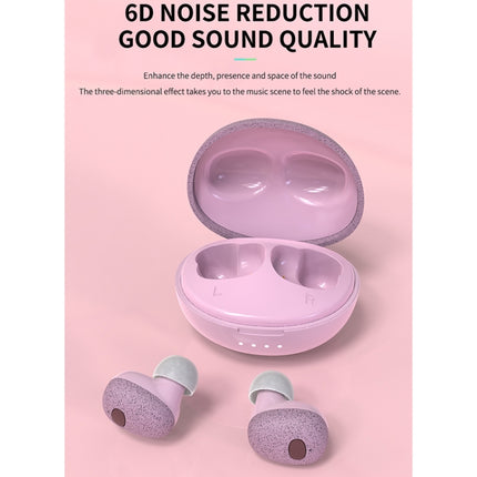 Calante T2S 5D Sound Effect Bluetooth 5.0 Wireless Bluetooth Earphone with Magnetic Charging Box, Support Call & Siri(Cherry Blossom Pink)-garmade.com