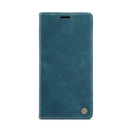 For iPhone 12 Pro Max CaseMe-013 Multifunctional Retro Frosted Horizontal Flip Leather Case with Card Slot & Holder & Wallet(Blue)-garmade.com