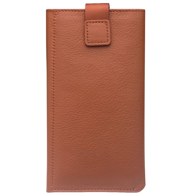 For iPhone XS / X QIALINO Nappa Texture Top-grain Leather Horizontal Flip Wallet Case with Card Slots(Brown)-garmade.com