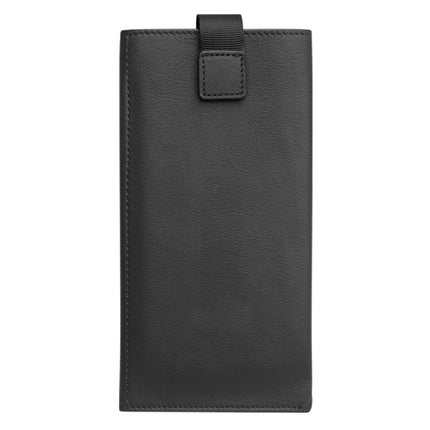 For iPhone 11 QIALINO Nappa Texture Top-grain Leather Horizontal Flip Wallet Case with Card Slots(Black)-garmade.com