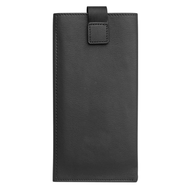 For iPhone 11 Pro QIALINO Nappa Texture Top-grain Leather Horizontal Flip Wallet Case with Card Slots(Black)-garmade.com