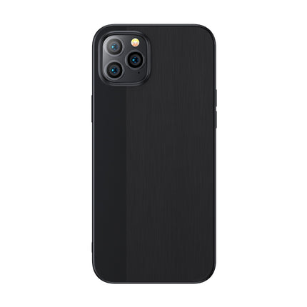 For iPhone 12 mini JOYROOM JR-BP766 Shadow Series TPU Frosted Bump Pattern Shockproof Protective Case(Black)-garmade.com