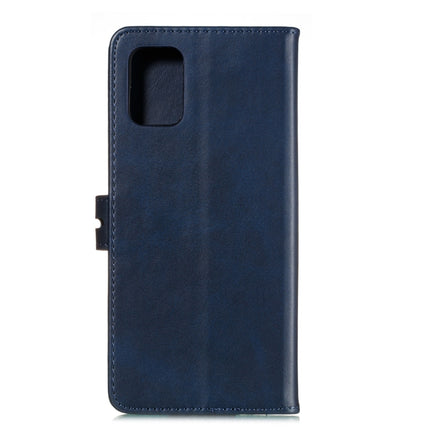 For Samsung Galaxy Note20 Embossed Happy Cat Pattern Horizontal Flip Leather Case with Holder & Card Slots & Wallet & Photo Frame(Blue)-garmade.com