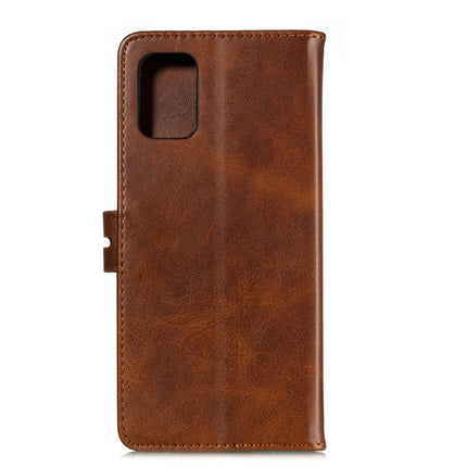 For Samsung Galaxy Note20 Embossed Happy Cat Pattern Horizontal Flip Leather Case with Holder & Card Slots & Wallet & Photo Frame(Brown)-garmade.com
