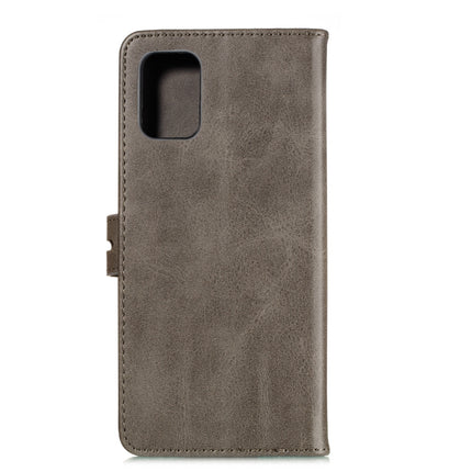 For Samsung Galaxy Note20 Embossed Happy Cat Pattern Horizontal Flip Leather Case with Holder & Card Slots & Wallet & Photo Frame(Grey)-garmade.com