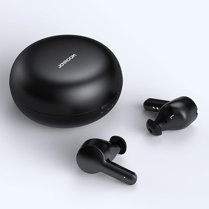 JOYROOM JR-TA1 Bluetooth 5.0 ANC TWS Active Noise Cancelling Wireless Bluetooth Earphone with Charging Box(Black)-garmade.com