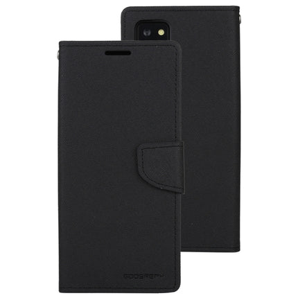 For Samsung Galaxy Note20 GOOSPERY FANCY DIARY Horizontal Flip PU Leather Case with Holder & Card Slots & Wallet(Black)-garmade.com