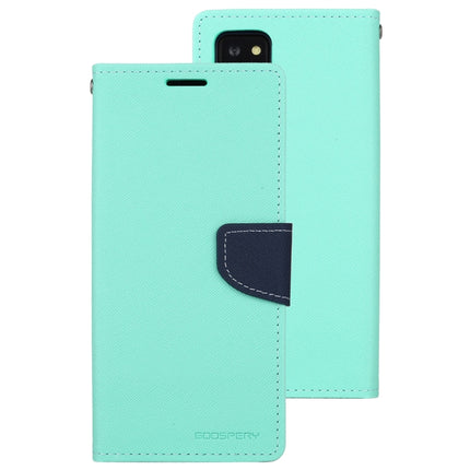 For Samsung Galaxy Note20 GOOSPERY FANCY DIARY Horizontal Flip PU Leather Case with Holder & Card Slots & Wallet(Mint Green)-garmade.com