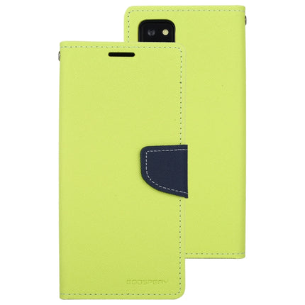For Samsung Galaxy Note20 Ultra GOOSPERY FANCY DIARY Horizontal Flip PU Leather Case with Holder & Card Slots & Wallet(Green)-garmade.com