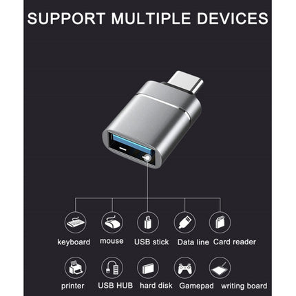 XQ-ZH009 Type-C / USB-C to USB 3.0 OTG Adapter-garmade.com