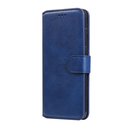 For iPhone 12 mini Classic Calf Texture PU + TPU Horizontal Flip Leather Case, with Holder & Card Slots & Wallet(Blue)-garmade.com
